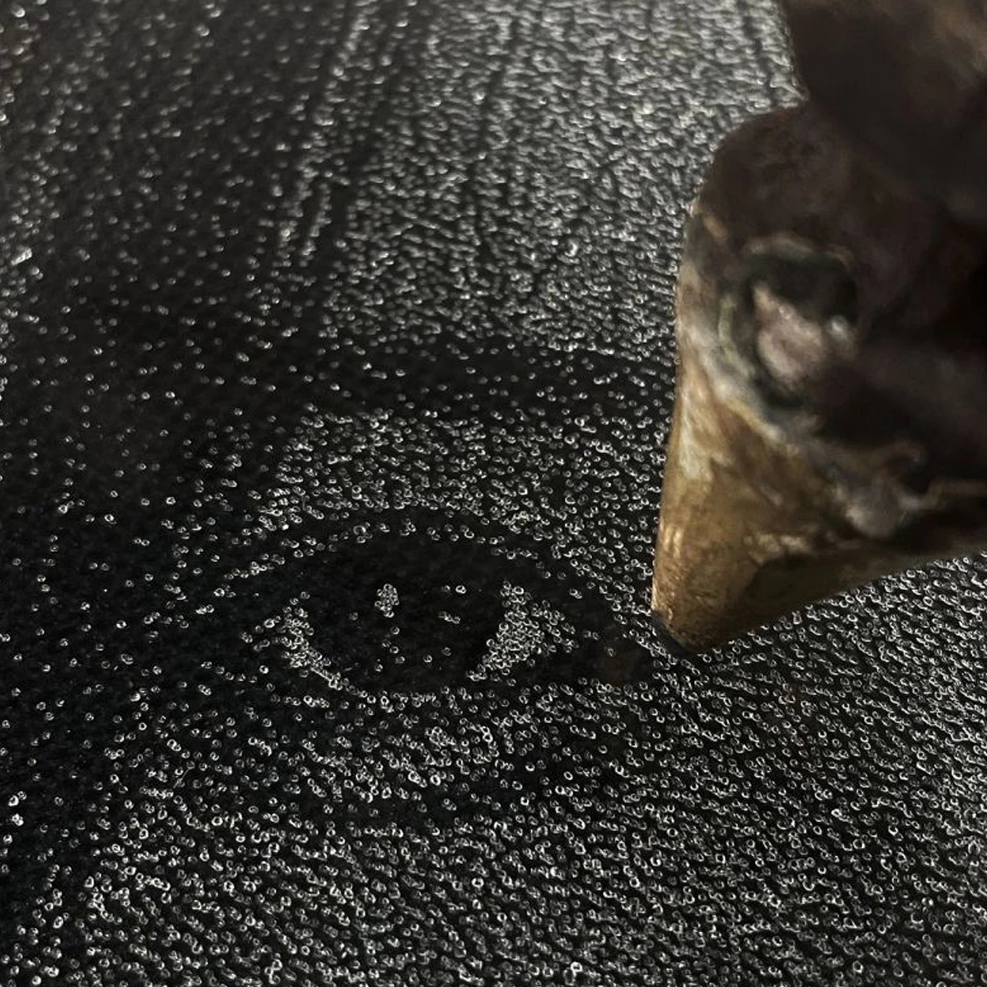 Hammered Glass Portrait Art